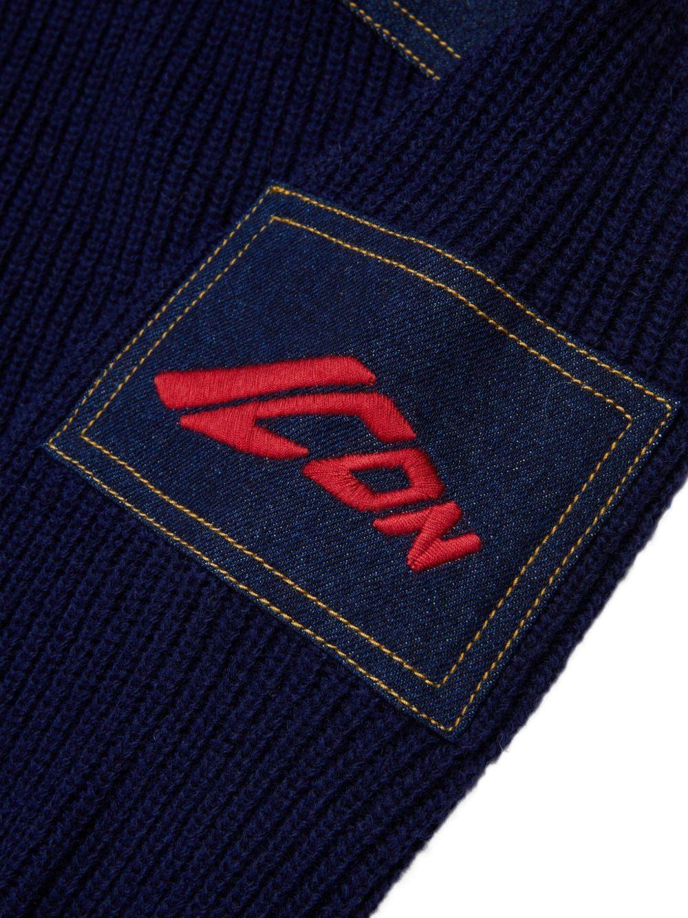 Maglione in Lana con Logo Laterale - Preludio Moda