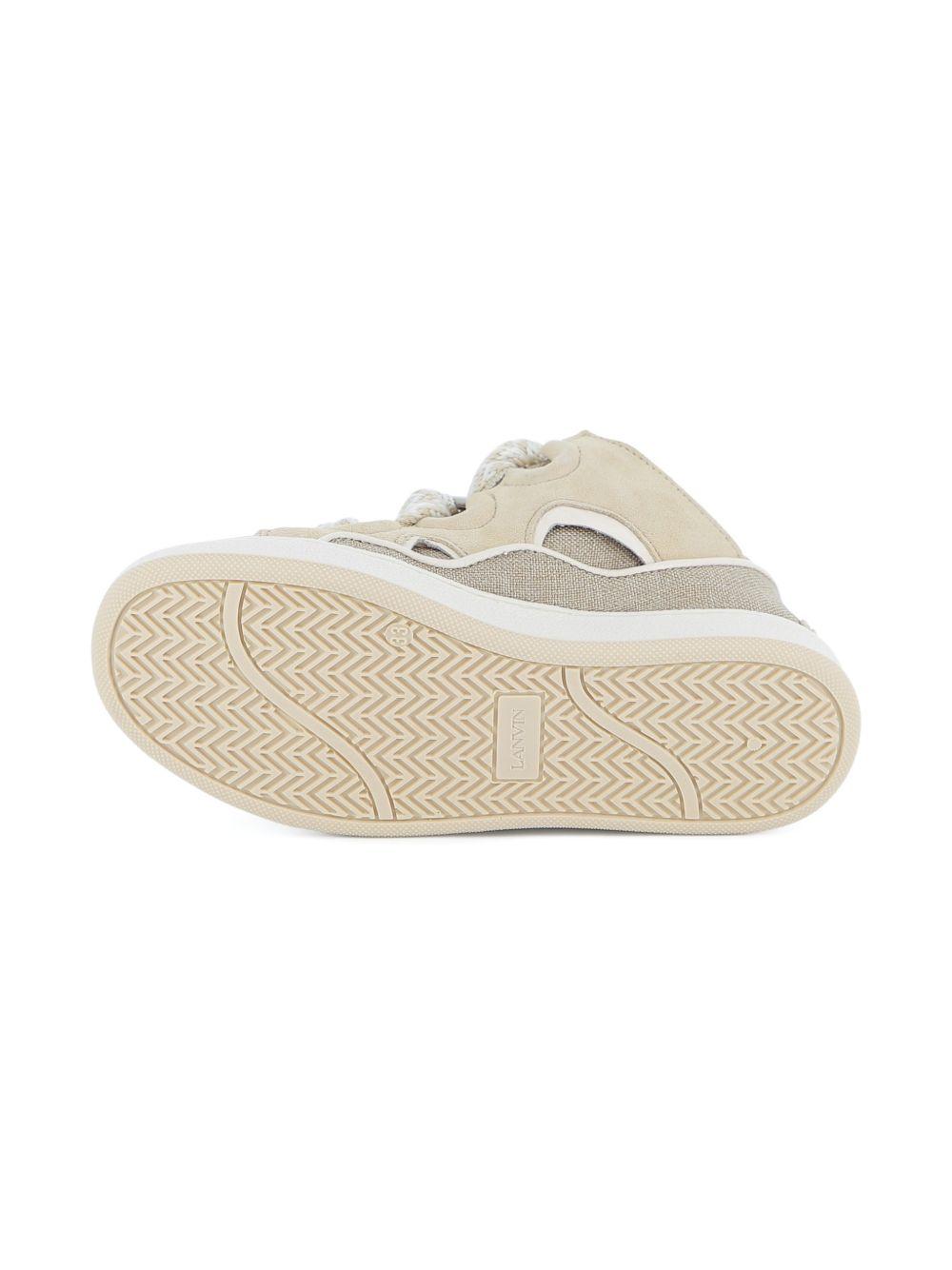 Sneakers con velcro e chiusura regolabile N30329 P82 LANVIN KIDS