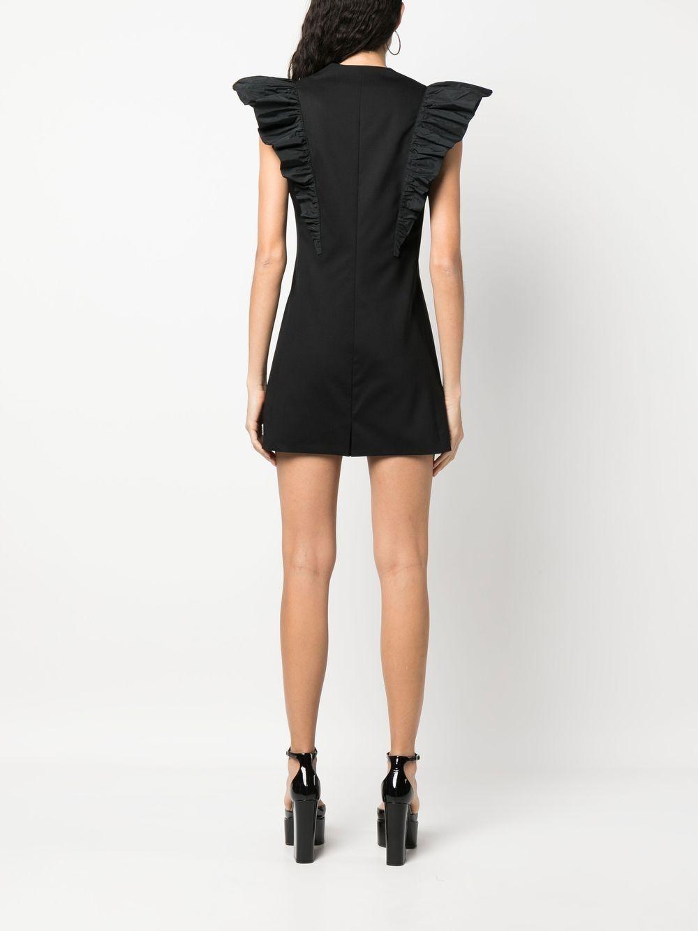 Tuta mini con ruches A0440 0724 NERO PHILOSOPHY DONNA