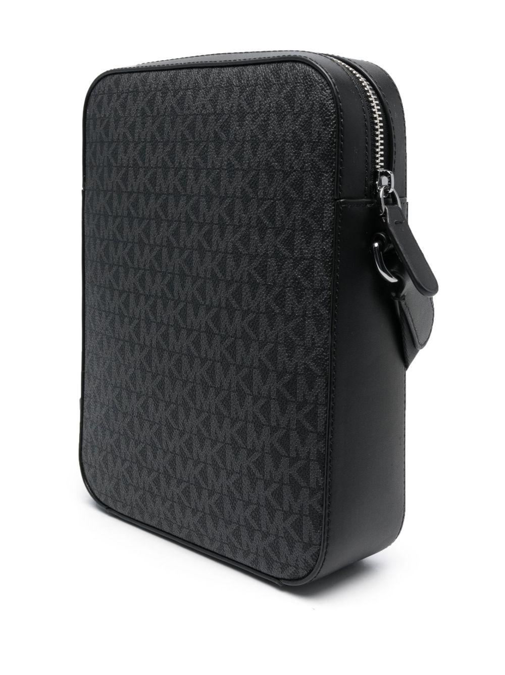 Portafoglio in pelle con fibbia 33F9LVAC6U 001 MICHAEL KORS