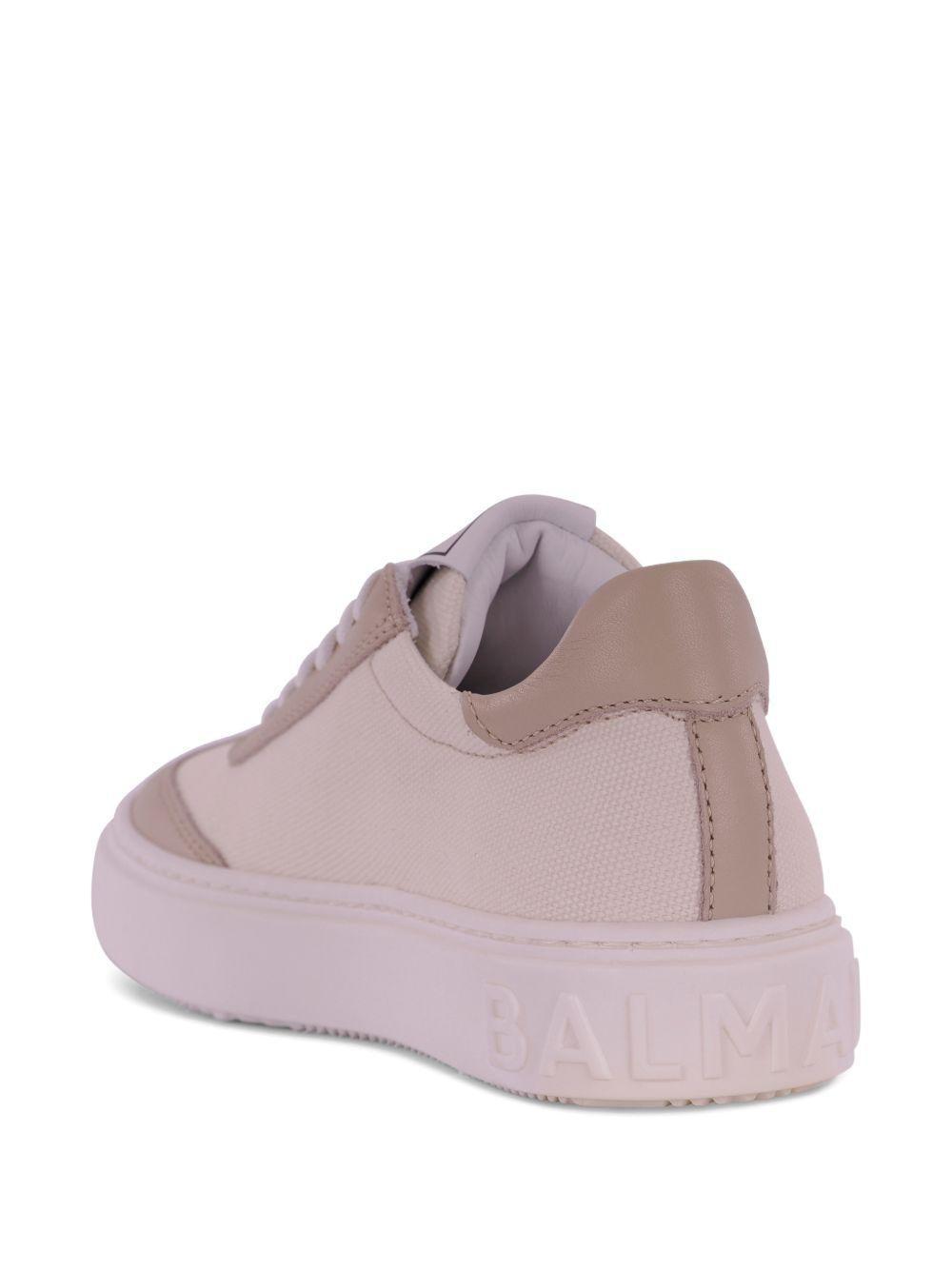 Sneakers con suola platform BY0Q16Z3746 102BG BALMAIN KIDS
