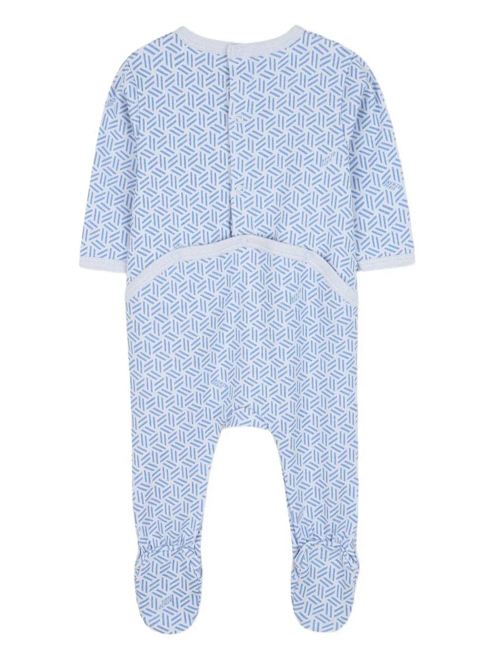 Pigiama con Stampa Geometrica All-Over - Preludio Moda