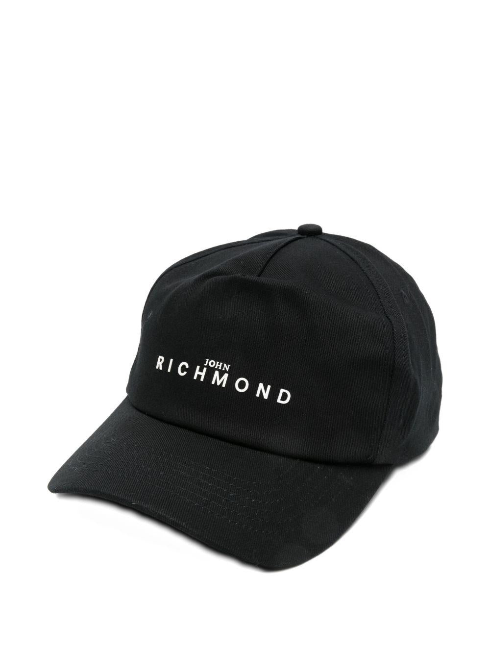 Cappellino in cotone con visiera curva RBP26023BT BLACK JOHN RICHMOND KIDS