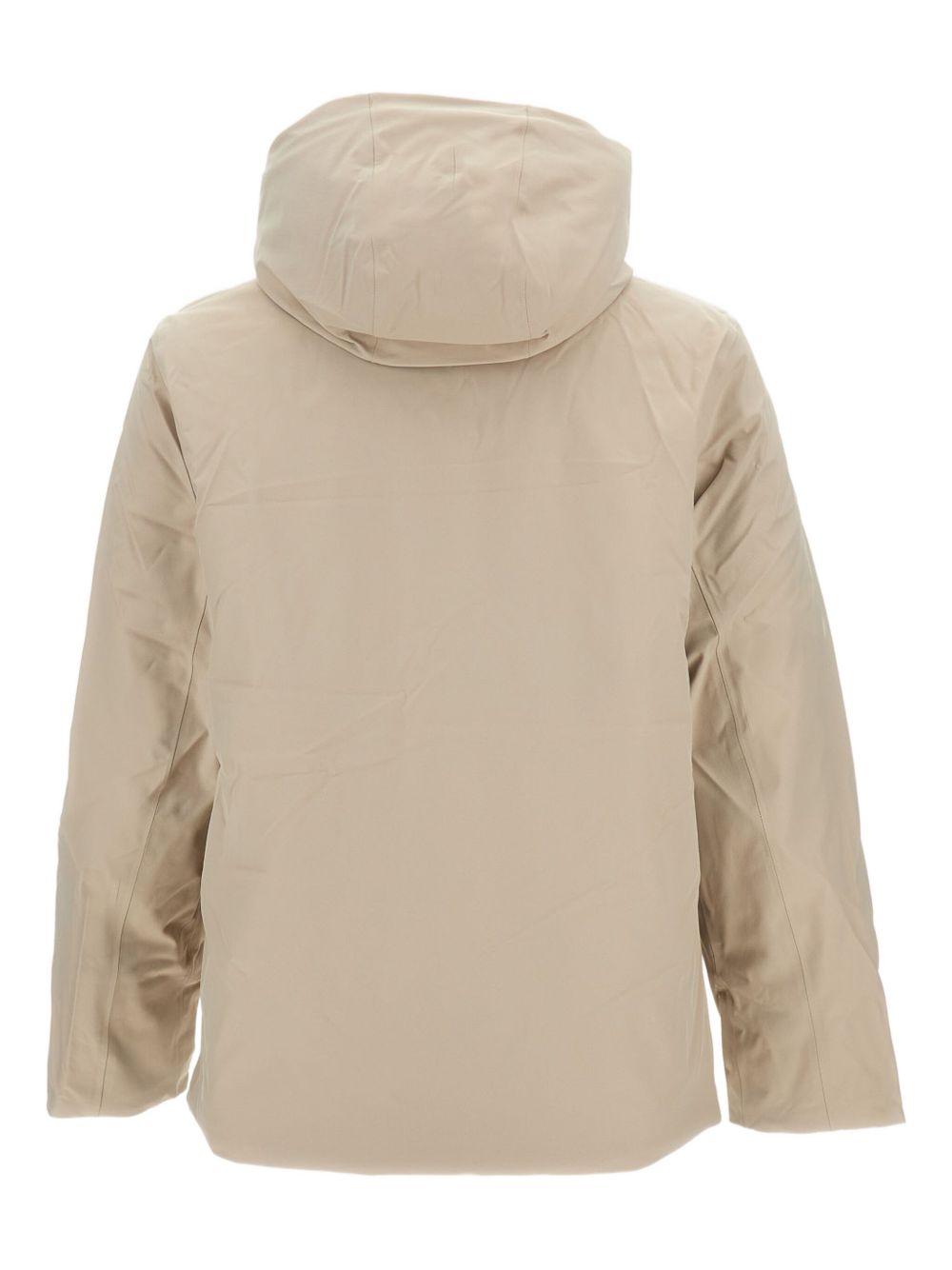 Piumino beige con zip e bottoni K8133DW B2X K-WAY