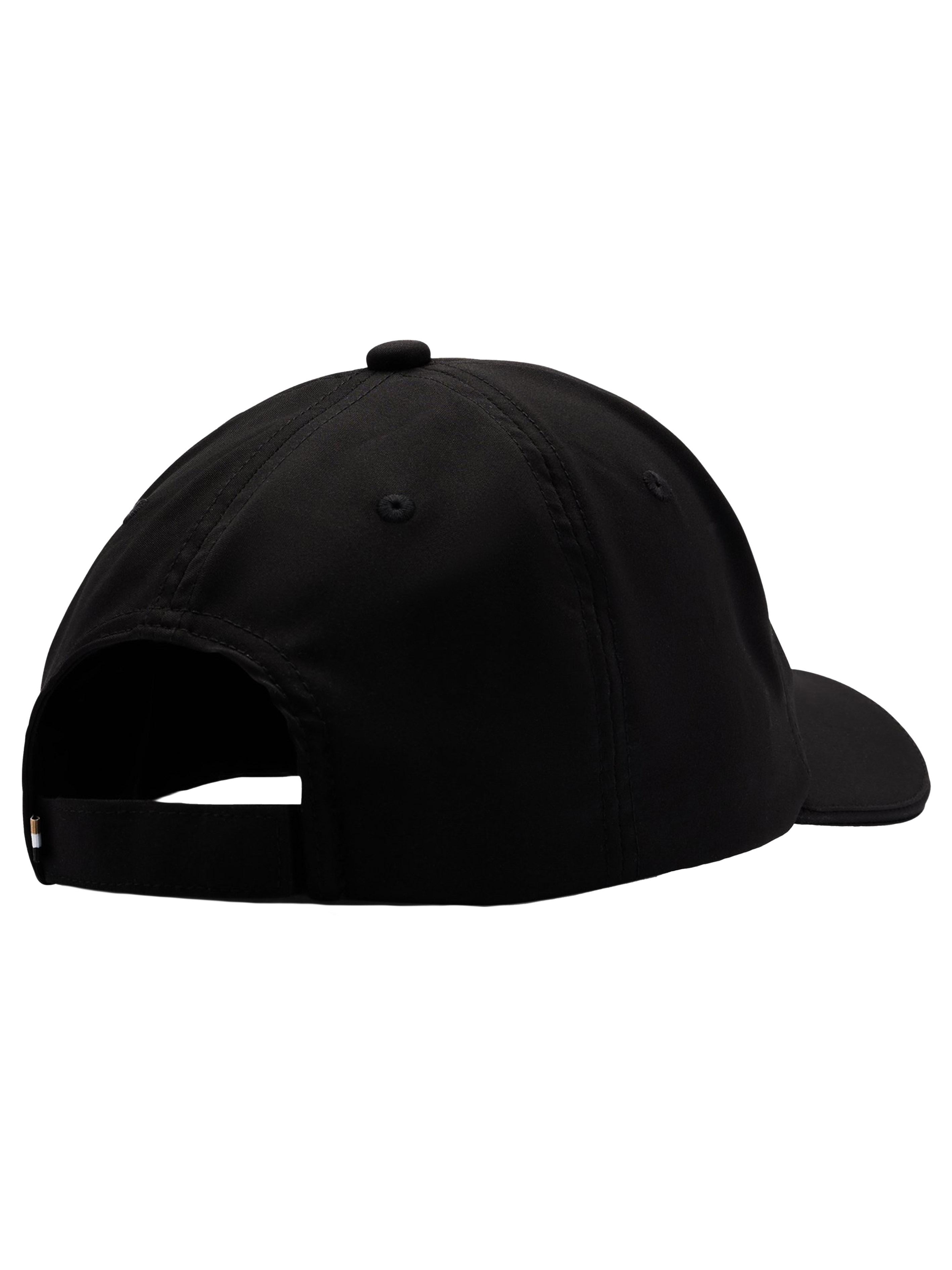 Cappello nero idrorepellente logato