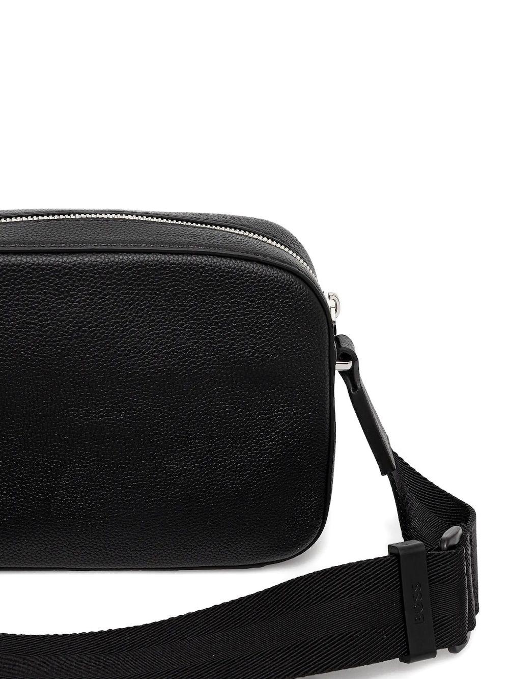 Borsa a tracolla con doppia zip 50537303 001 BOSS