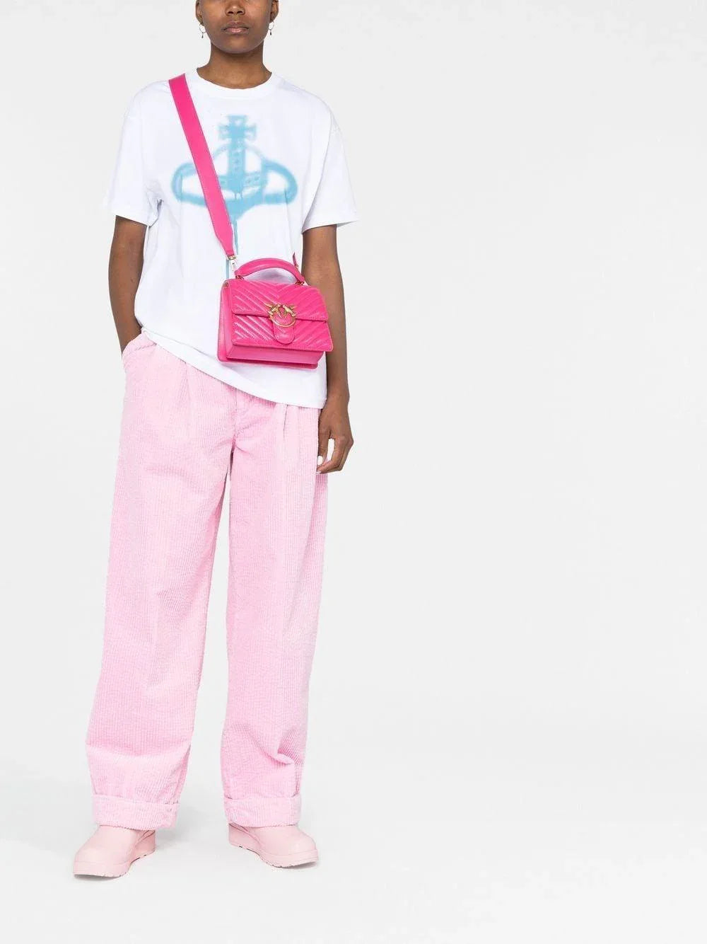 Borsa Mini Trapuntata con Fibbia Love Birds - Preludio Moda