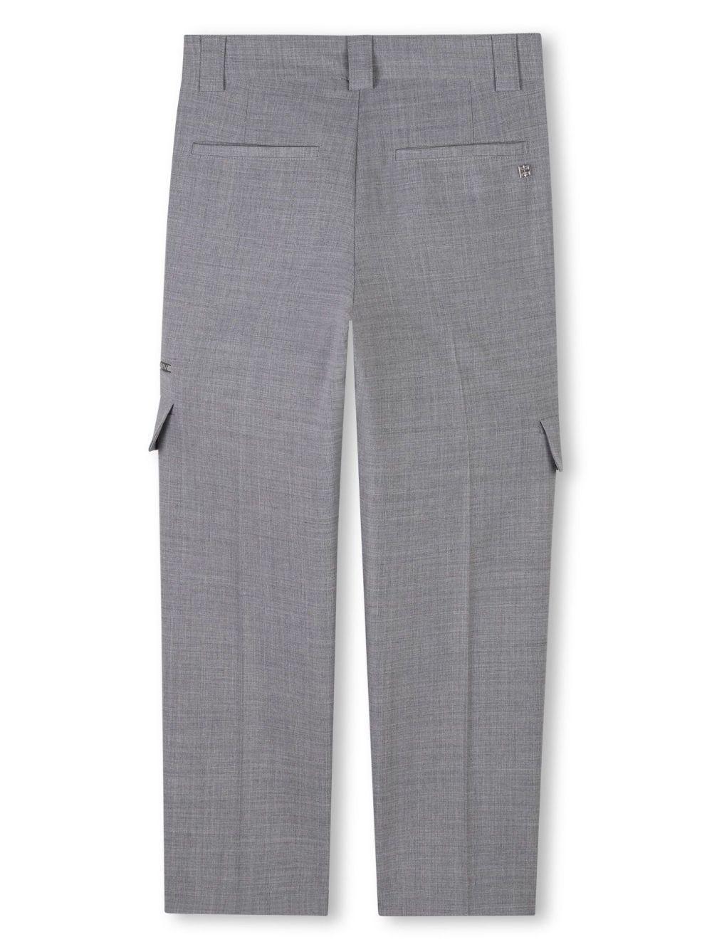 Pantalone classico grigio cargo H30688 A47 GIVENCHY KIDS