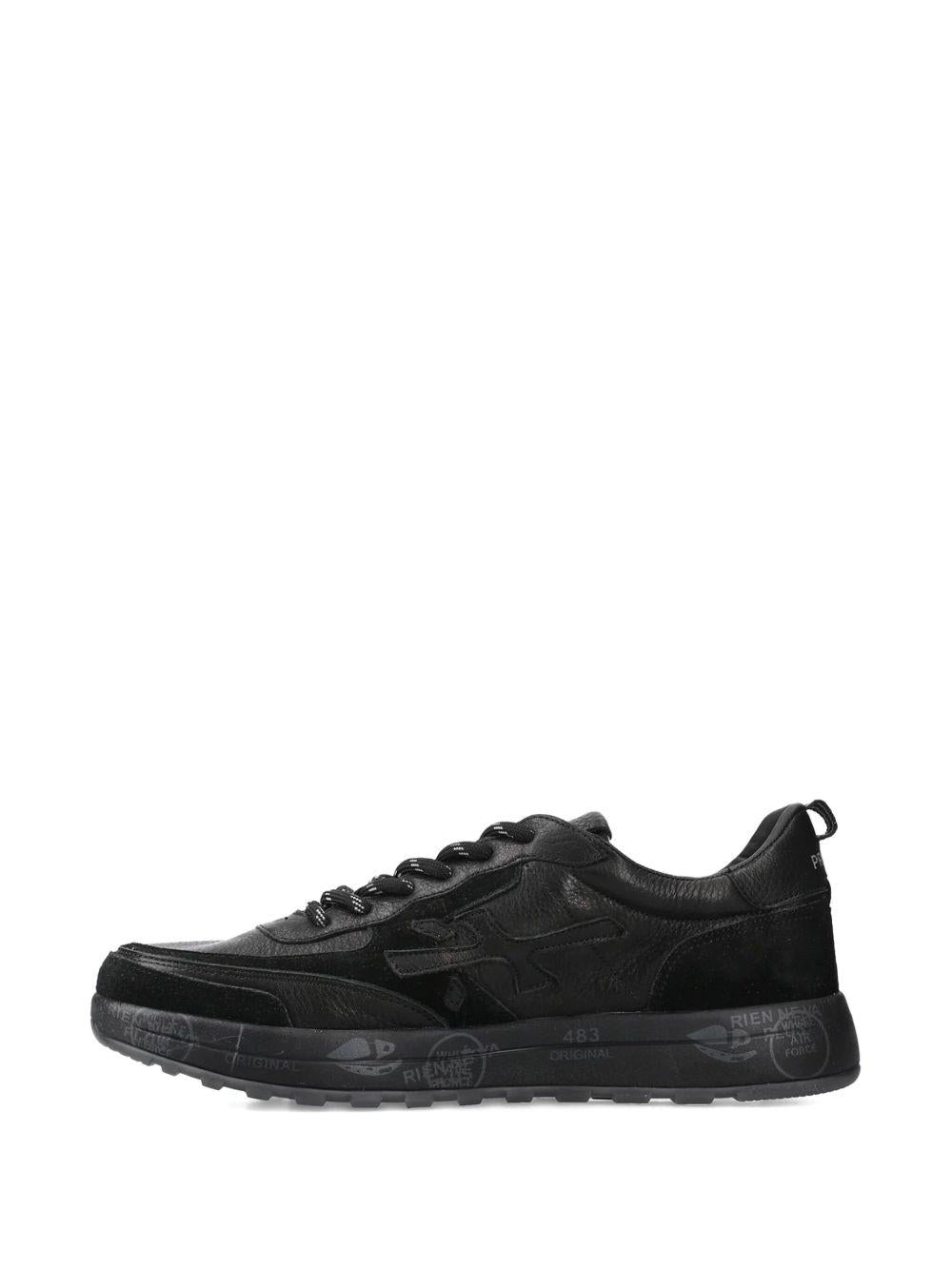 Sneakers Nous in Pelle Nera NOUS 7732 PREMIATA