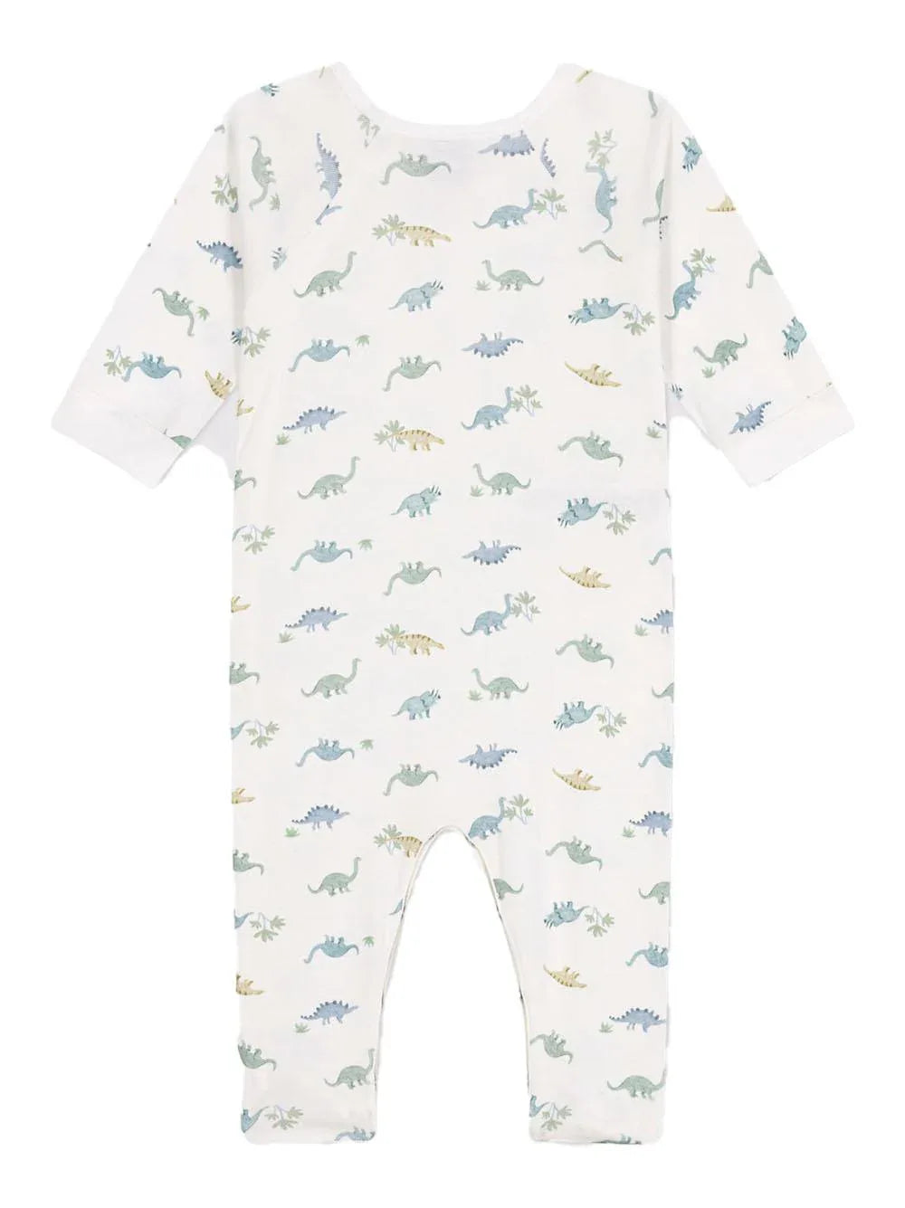 Tutina bianca con fantasia dinosauro - Preludio Moda