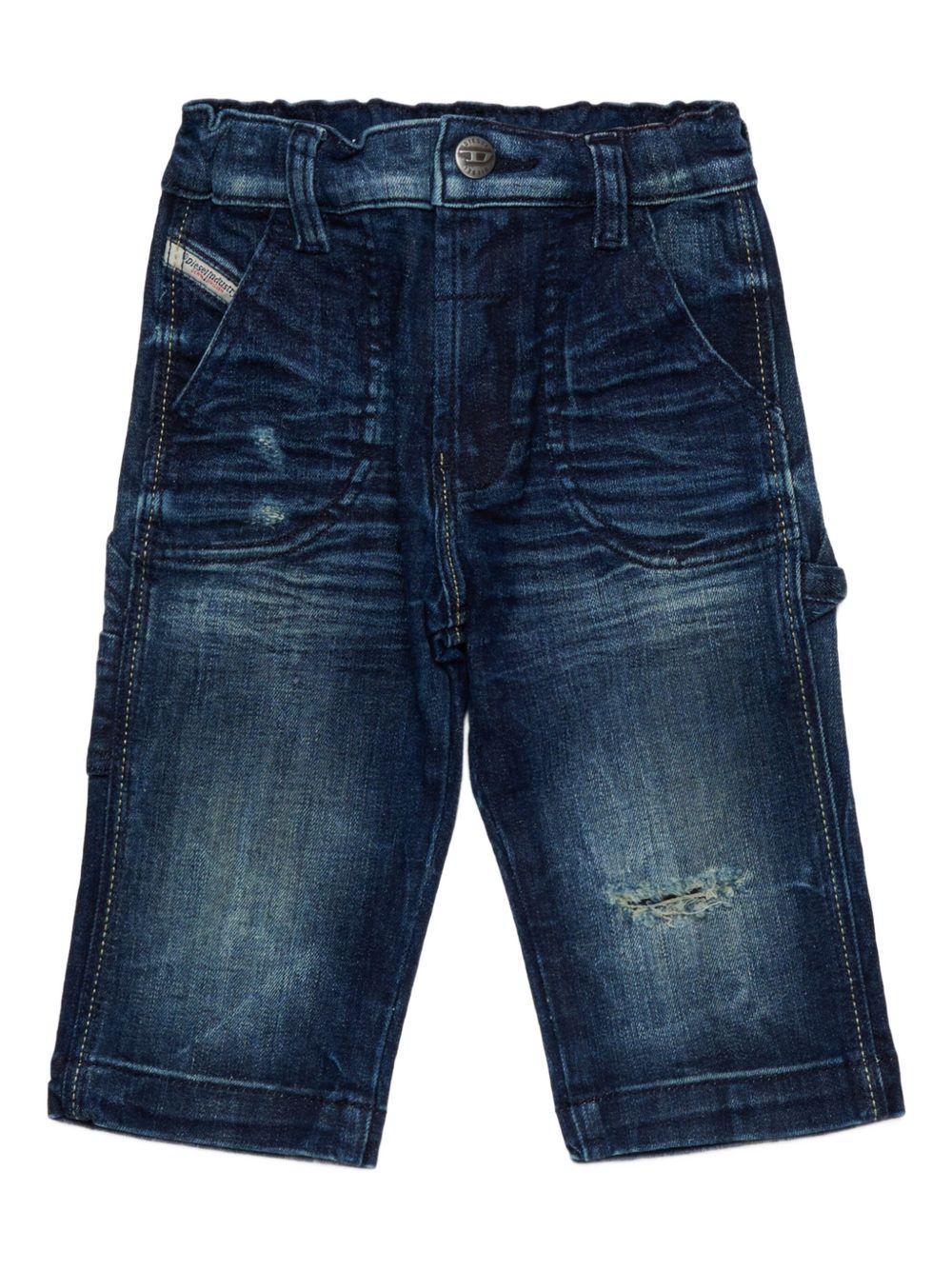Jeans con Effetto Vissuto - Preludio Moda