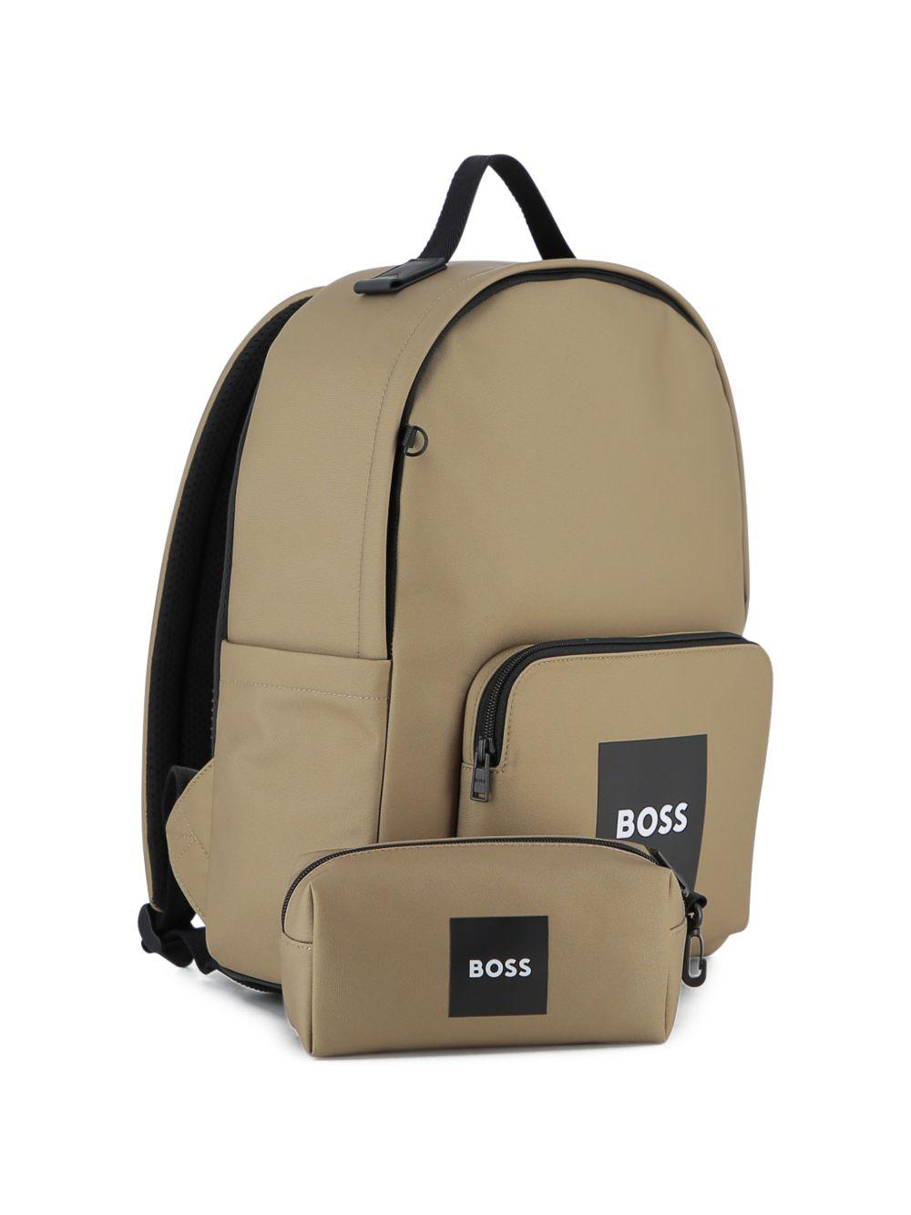 Zaino con astuccio coordinate J53127 295 BOSS KIDSWEAR