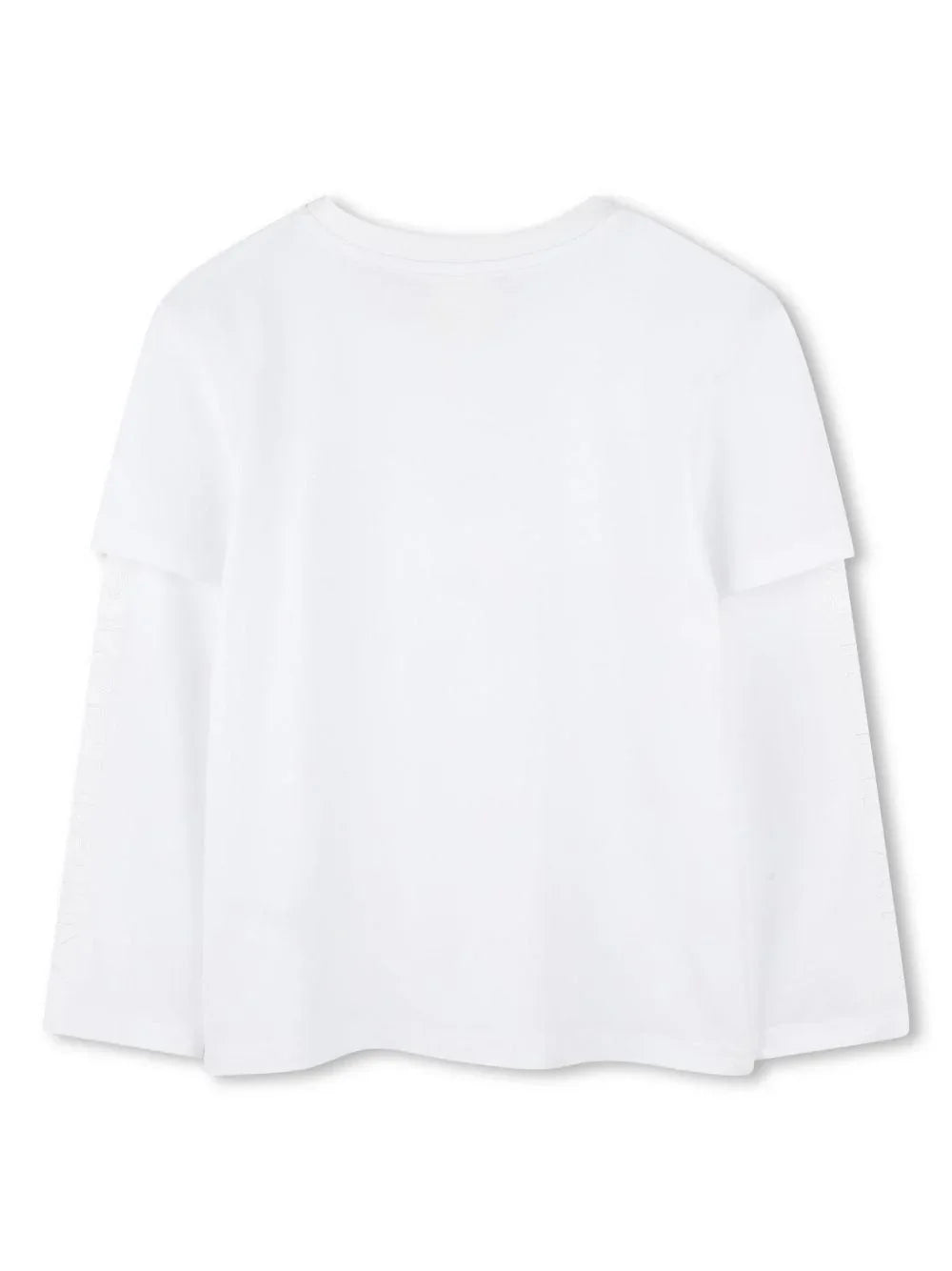 T-shirt su manica lunghe bianca - Preludio Moda