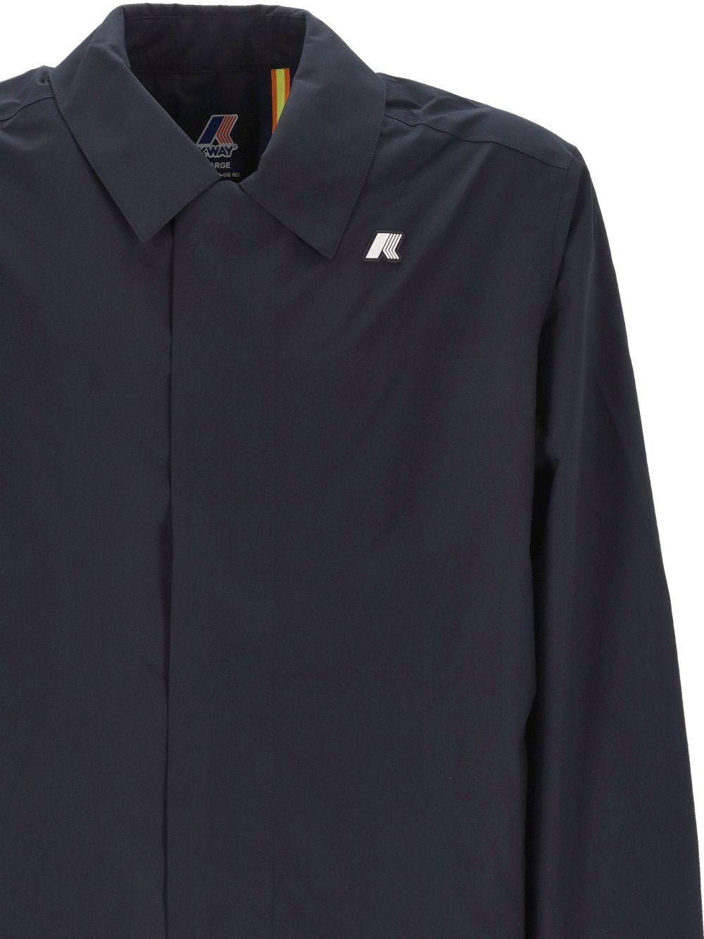 Trench kenley stretch 2l blu