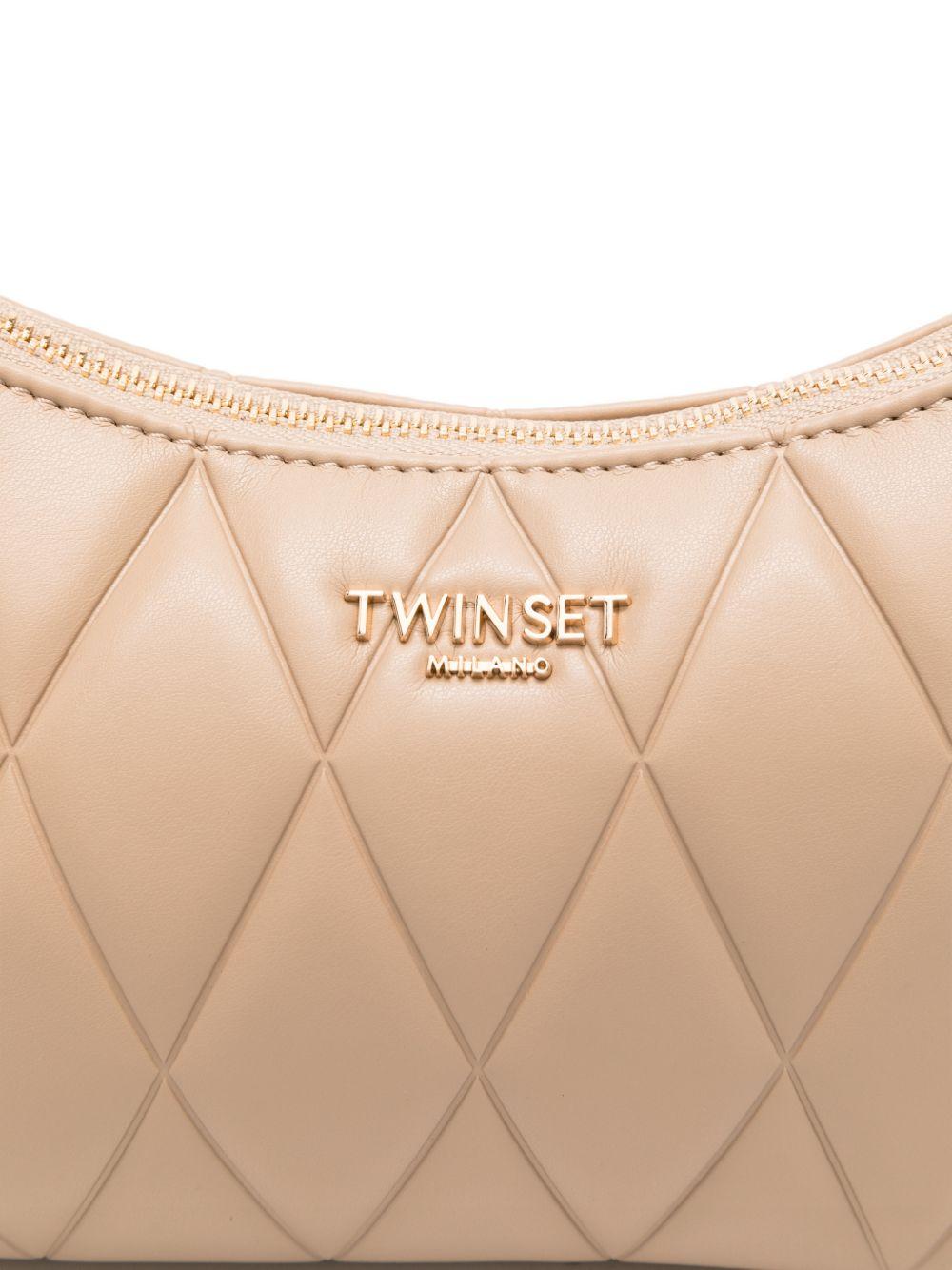 Borsa a spalla trapuntata con catena 261TB7284 13161 TWINSET