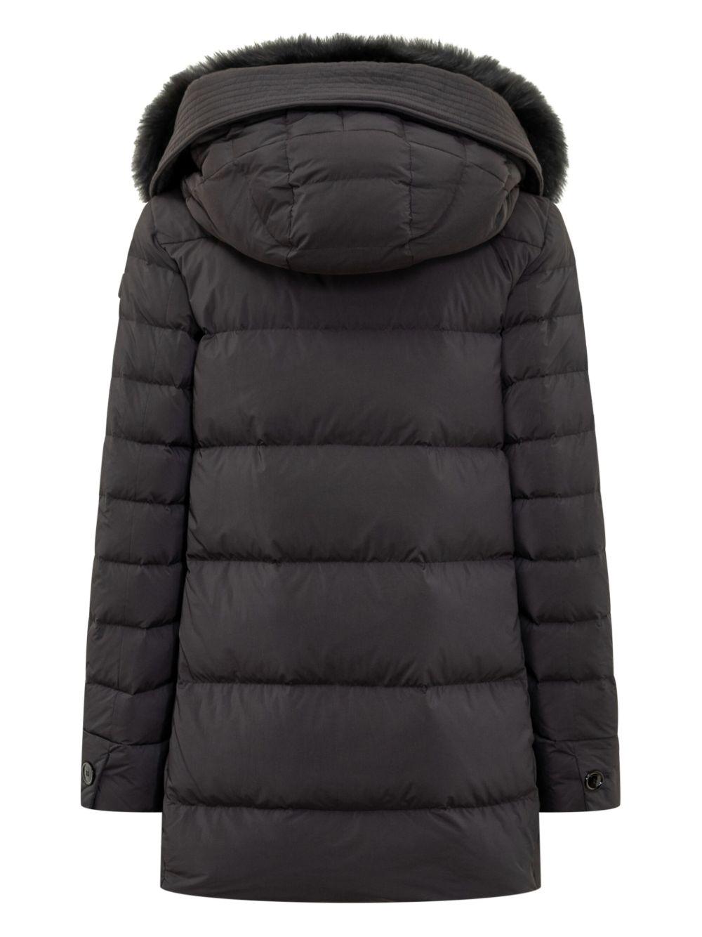 Piumino Itoka ml fur nero