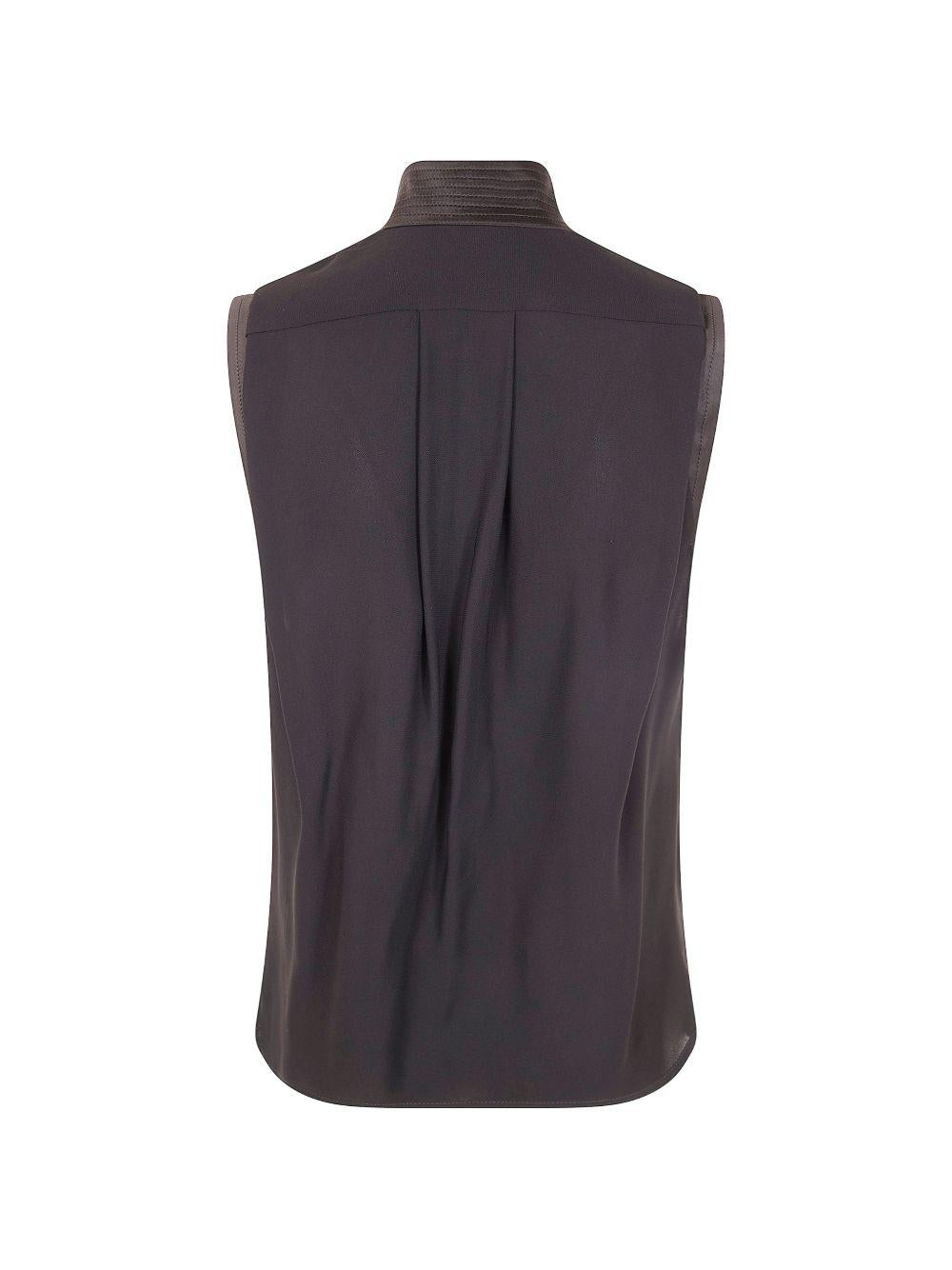 Top senza maniche con drappeggio CA13461E2 110 ELISABETTA FRANCHI