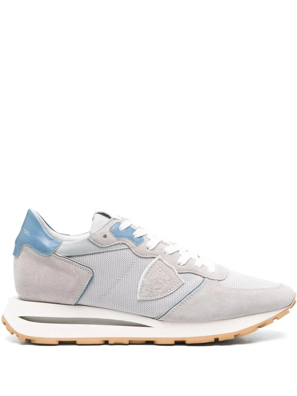 Sneakers tropez grigio/celeste - Preludio Moda