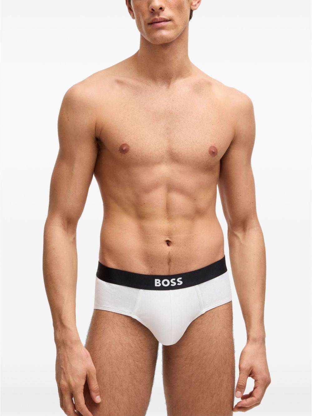 Boxer con fascia elasticizzata logata 50546561 999 BOSS
