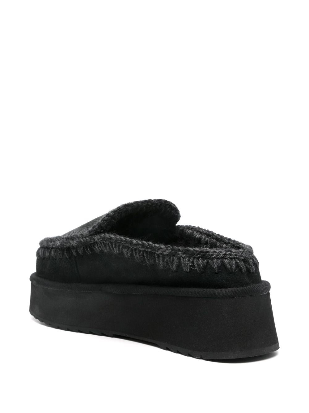 Slippers Eskimo Bold nere MUFW681004A BKBK MOU
