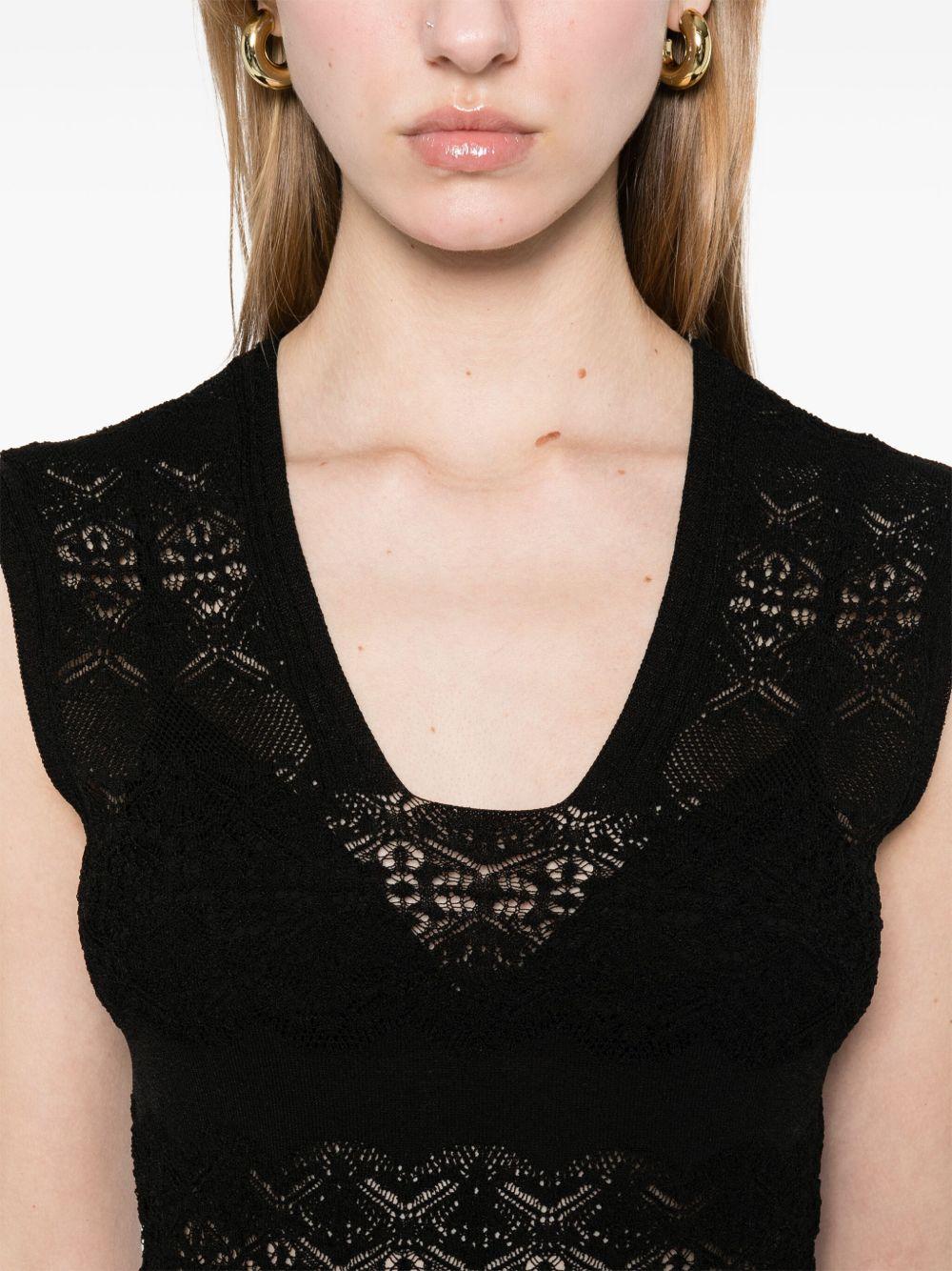 Top ricmaato in maglia