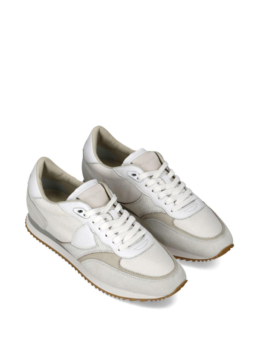 Sneakers con dettagli in pelle bianca BVLU W001 PHILIPPE MODEL