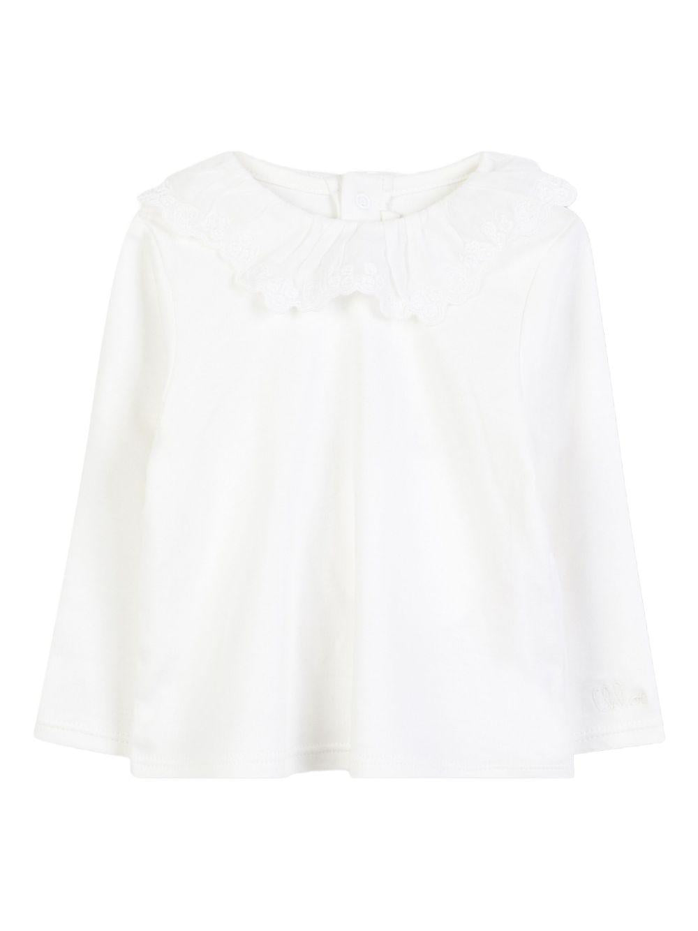 Abito a Maniche Lunghe con Colletto Arricciato C20716 N68 CHLOE KIDS