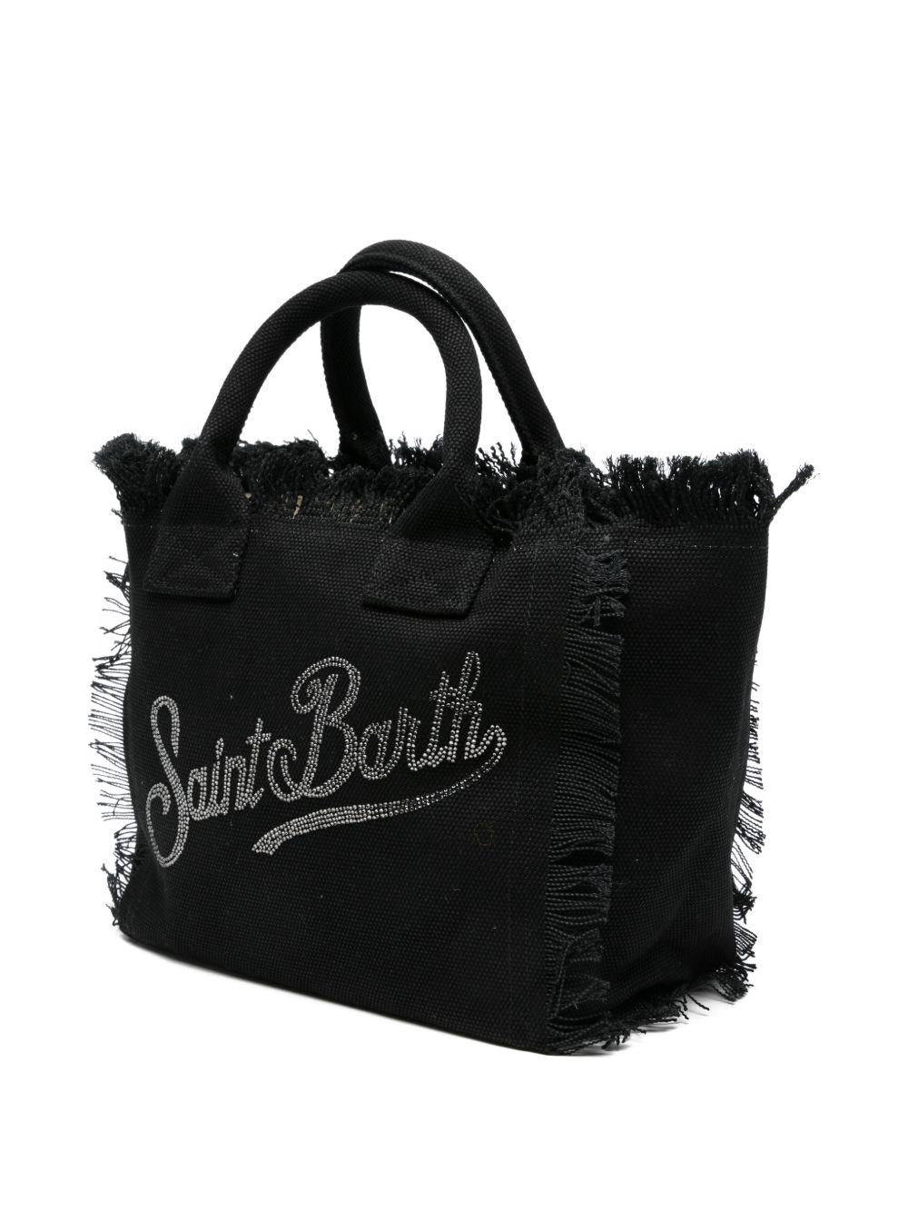 Borsa mare in cotone con frange COL0001# 02563L MC2 SAINT BARTH KIDS