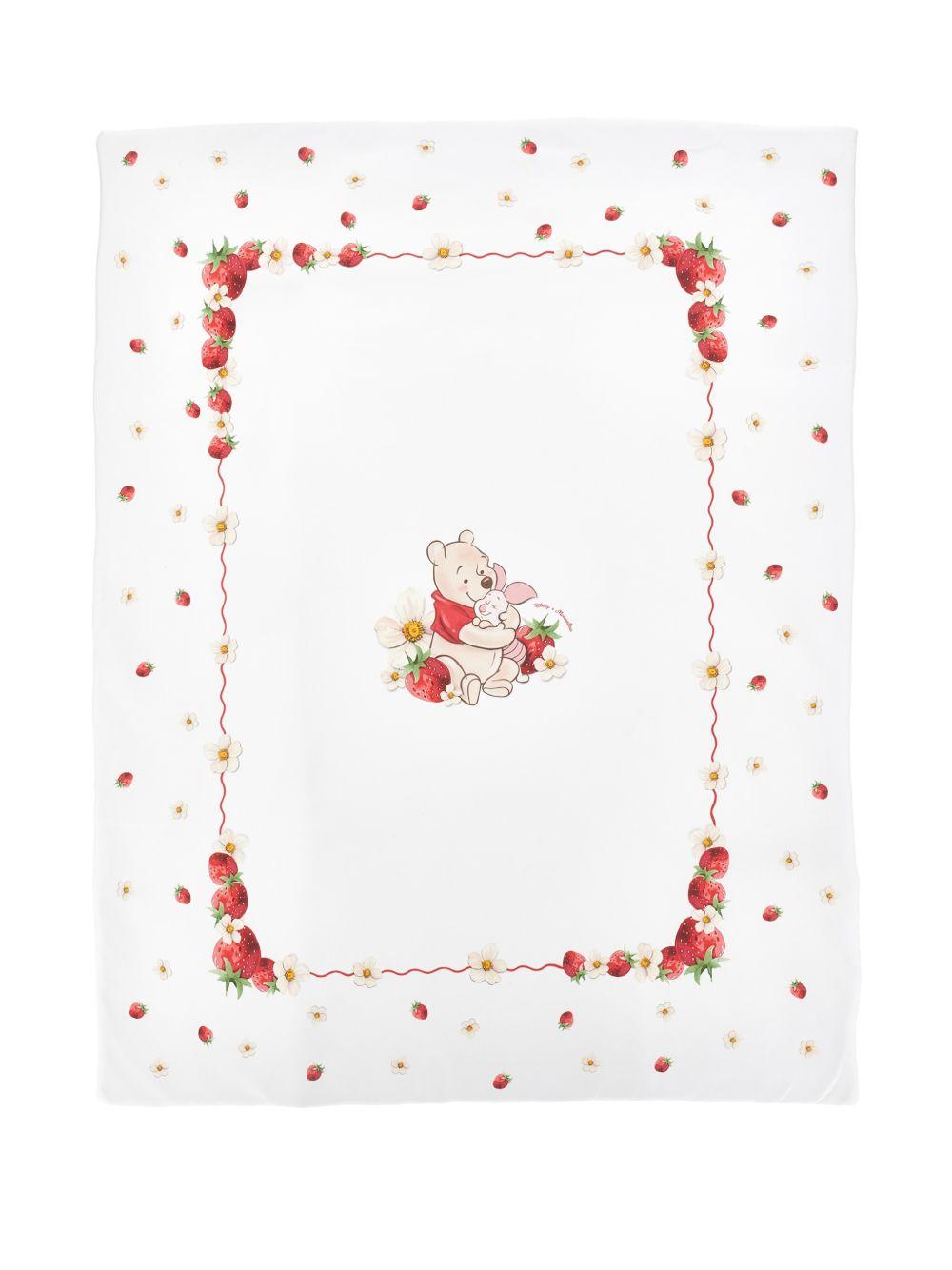 Foulard con stampa Winnie the Pooh 35G0127084 0099 MONNALISA KIDS