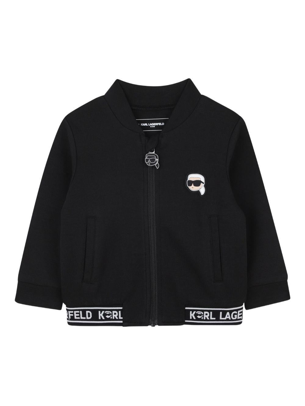 Set con Bomber e Pantaloni Sportivi Z30658 09B KARL LAGERFELD KIDS
