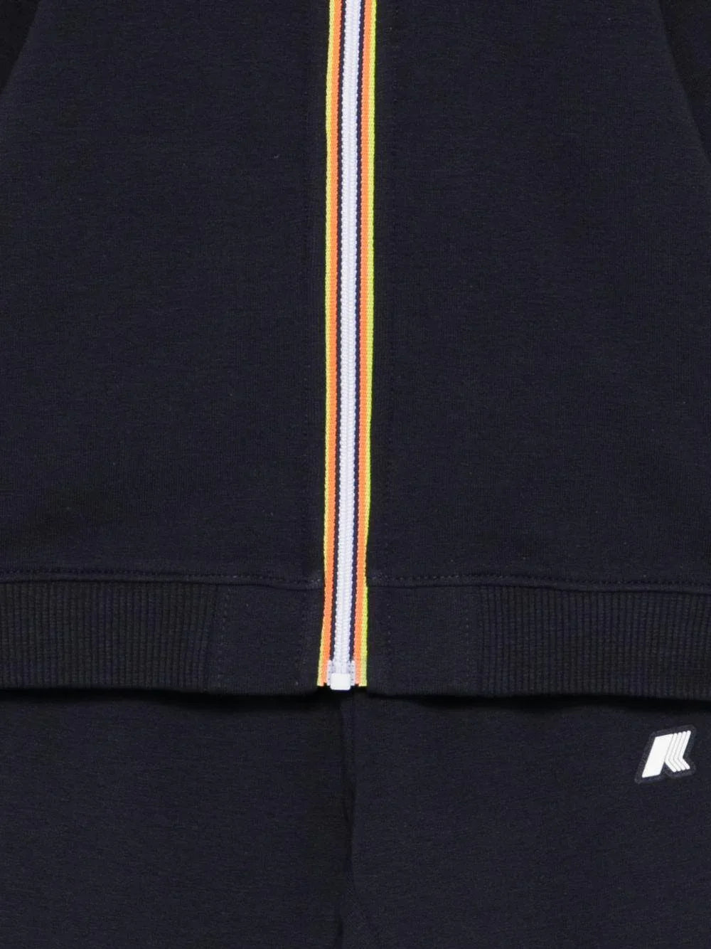 Tuta sportiva blu con cappuccio e zip - Preludio Moda