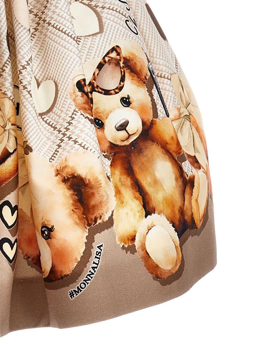 Gonna Multicolore con Stampa 11F7056603 0106 MONNALISA KIDS