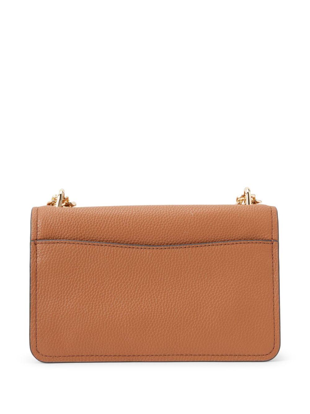 Borsa cuoio claire in pelle bottolata