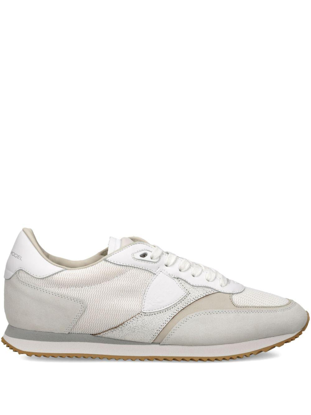 Sneakers con dettagli in pelle bianca BVLU W001 PHILIPPE MODEL