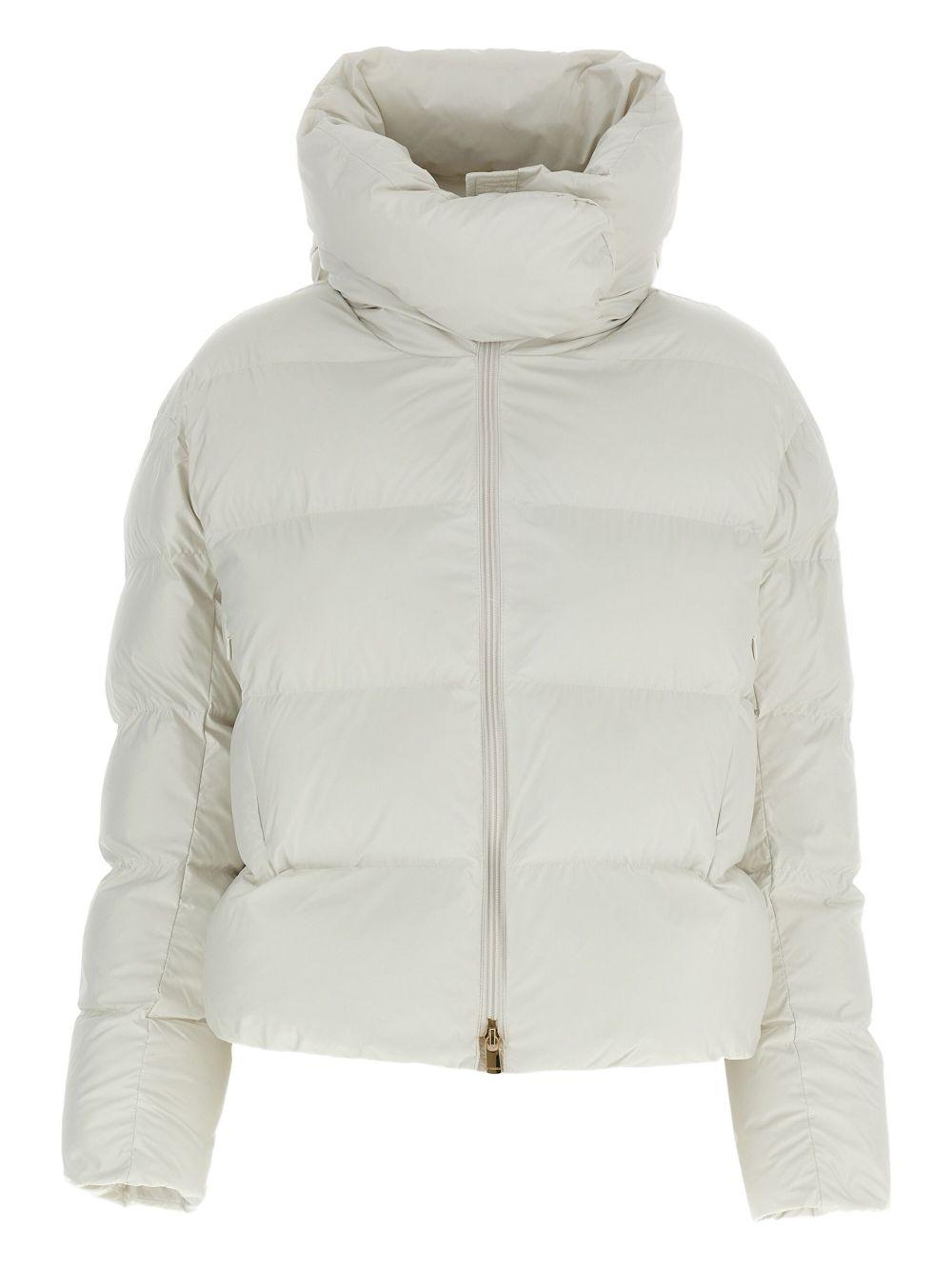 Giacca trapuntata nero a collo alto con zip 101602A2P6 Z07 PINKO