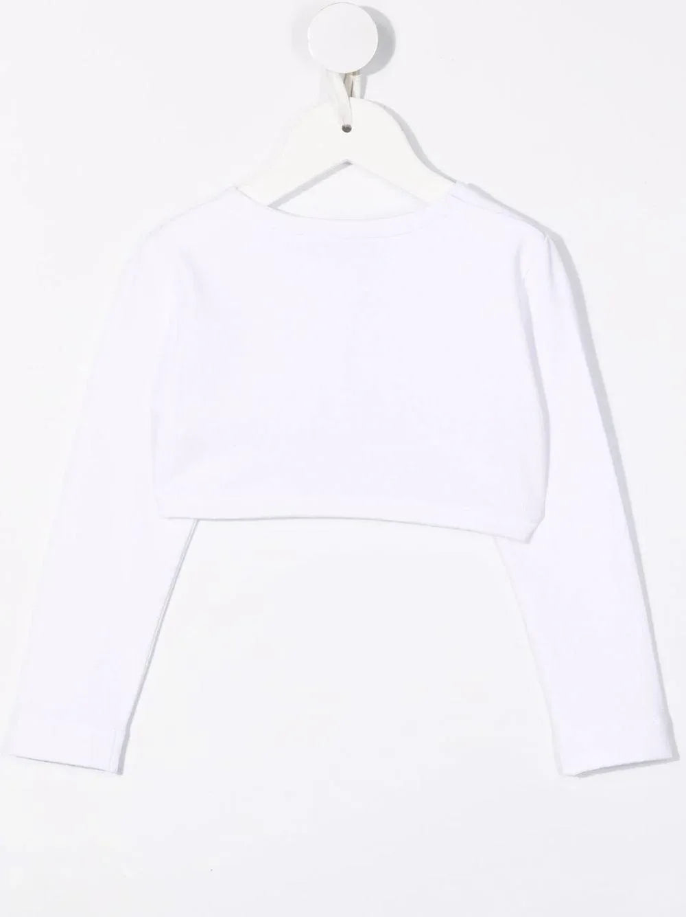 Coprispalle bianco con bottone gioiello - Preludio Moda