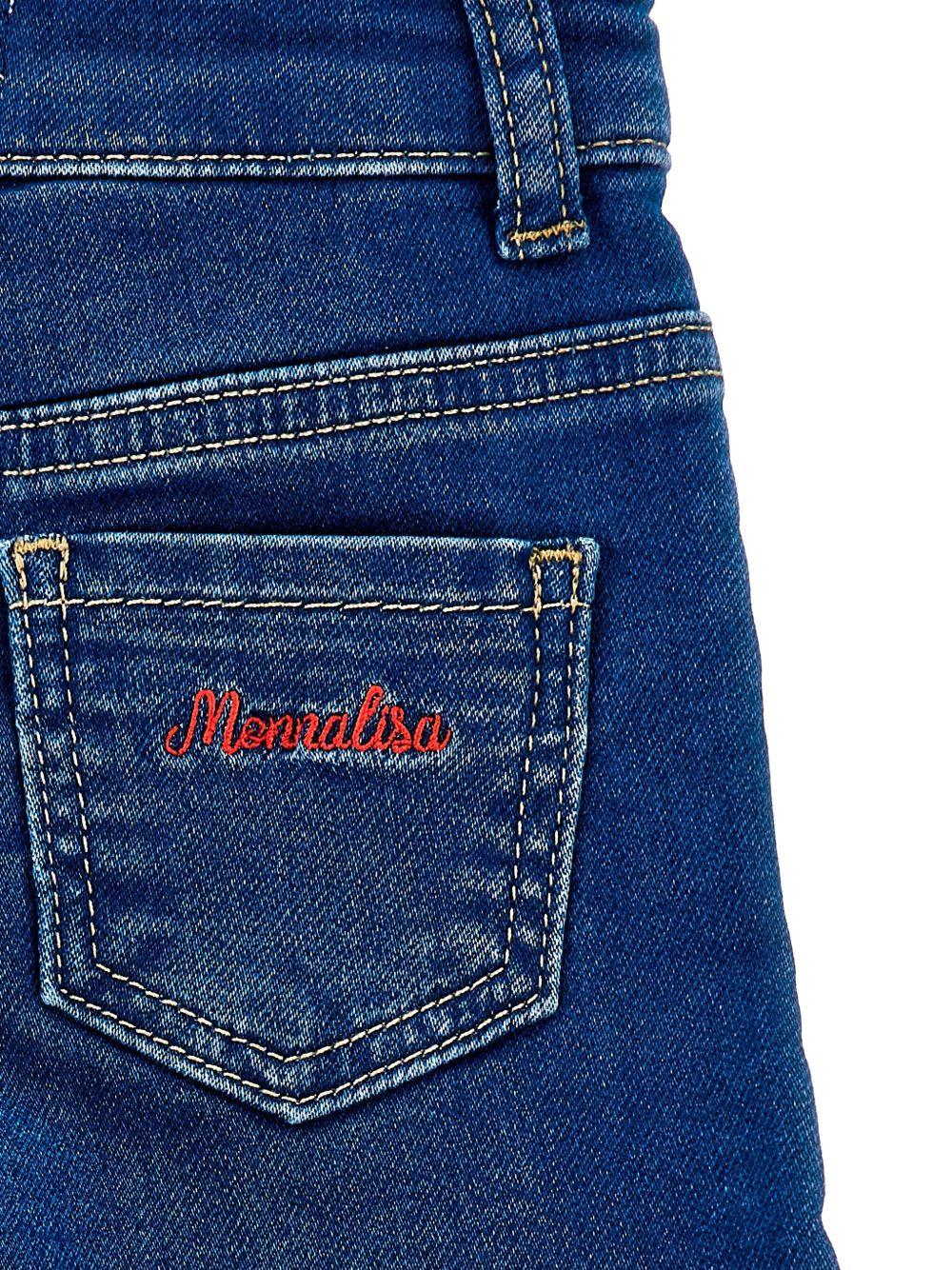Jeans Blu Scuro Minnie Mouse 19F417NP6043 0055 MONNALISA KIDS