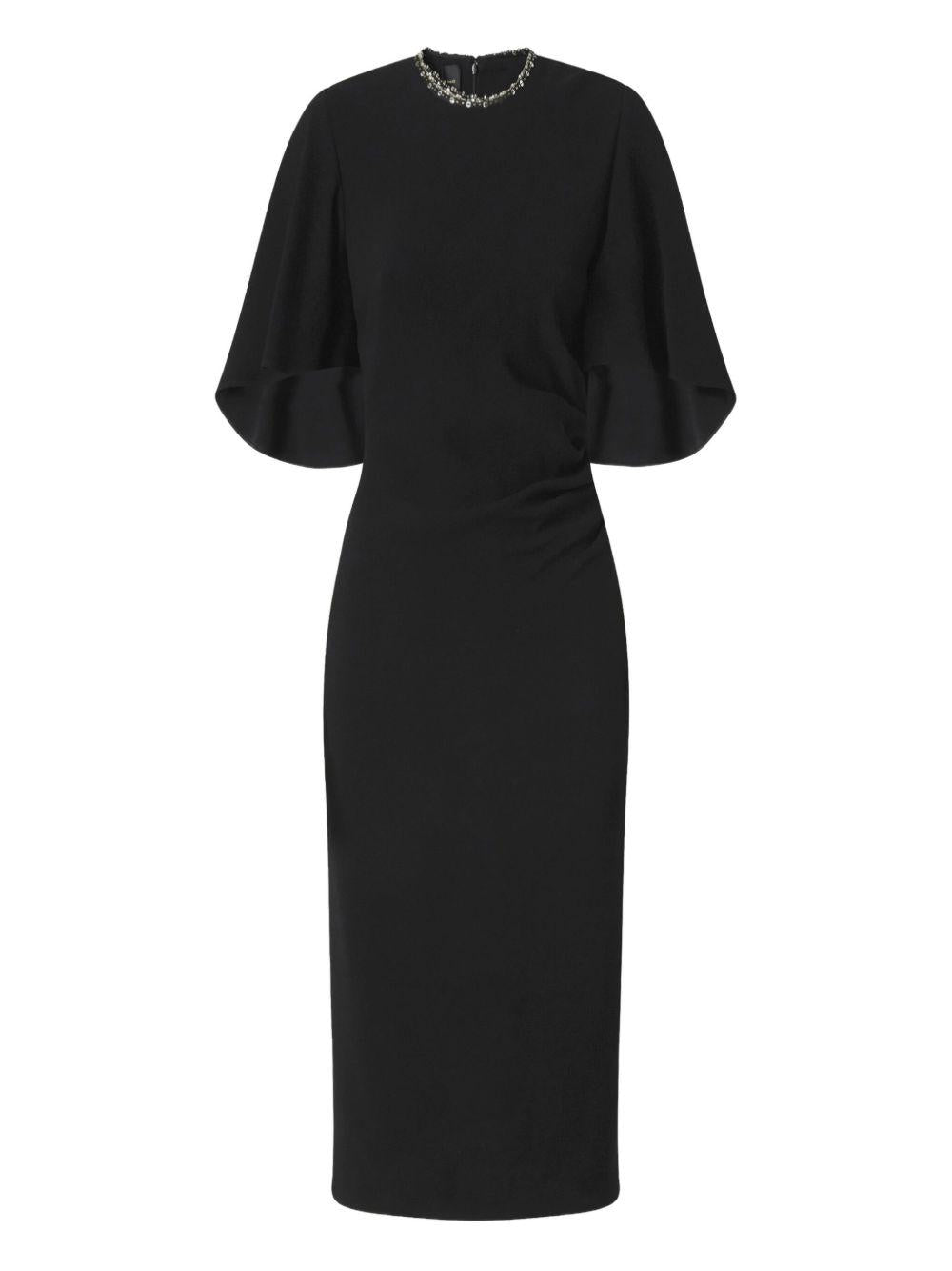 Abito midi con dettagli decorativi 105583A2Q2 Z99 PINKO