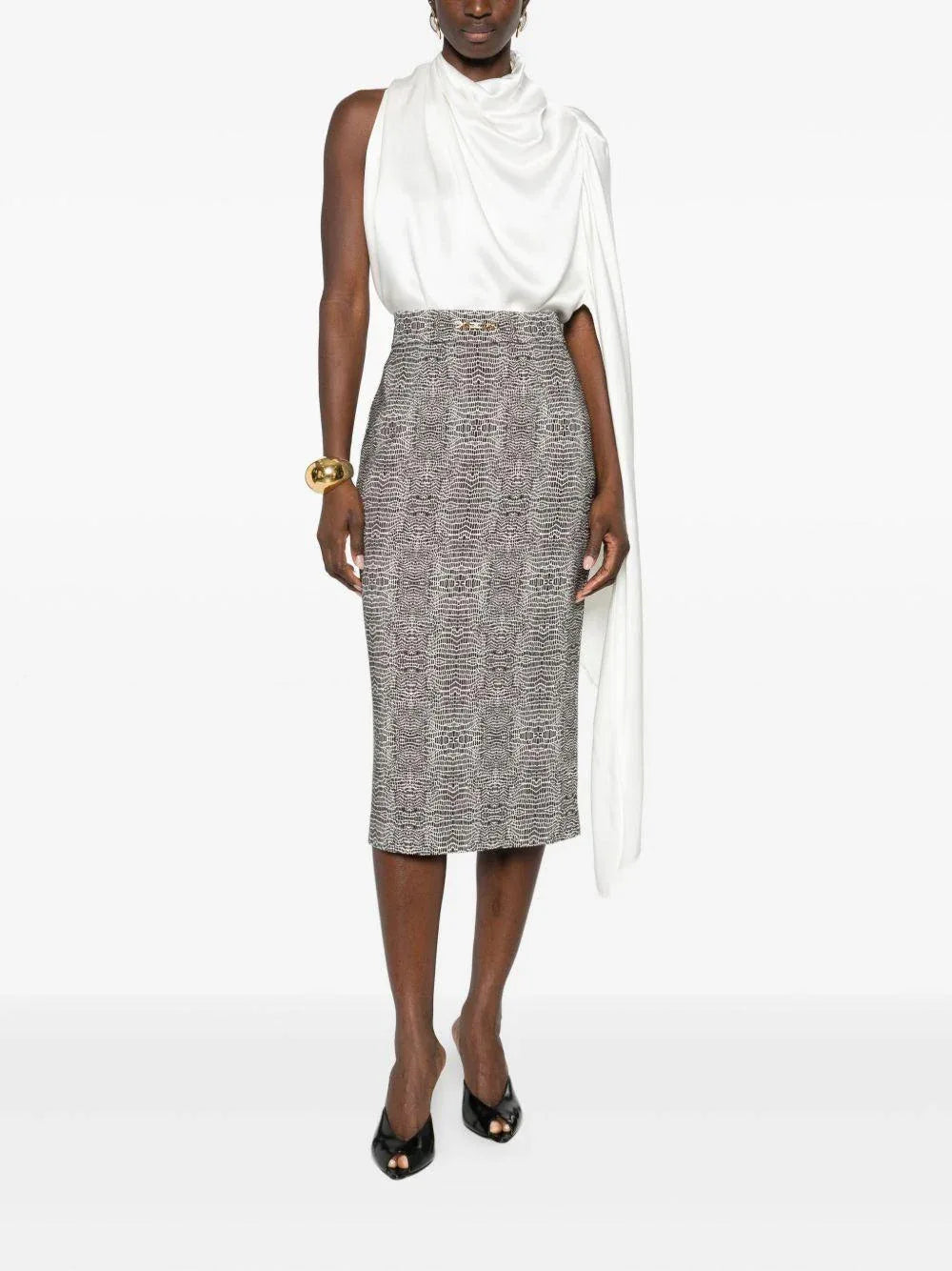 Gonna con Stampa Pitone - Preludio Moda