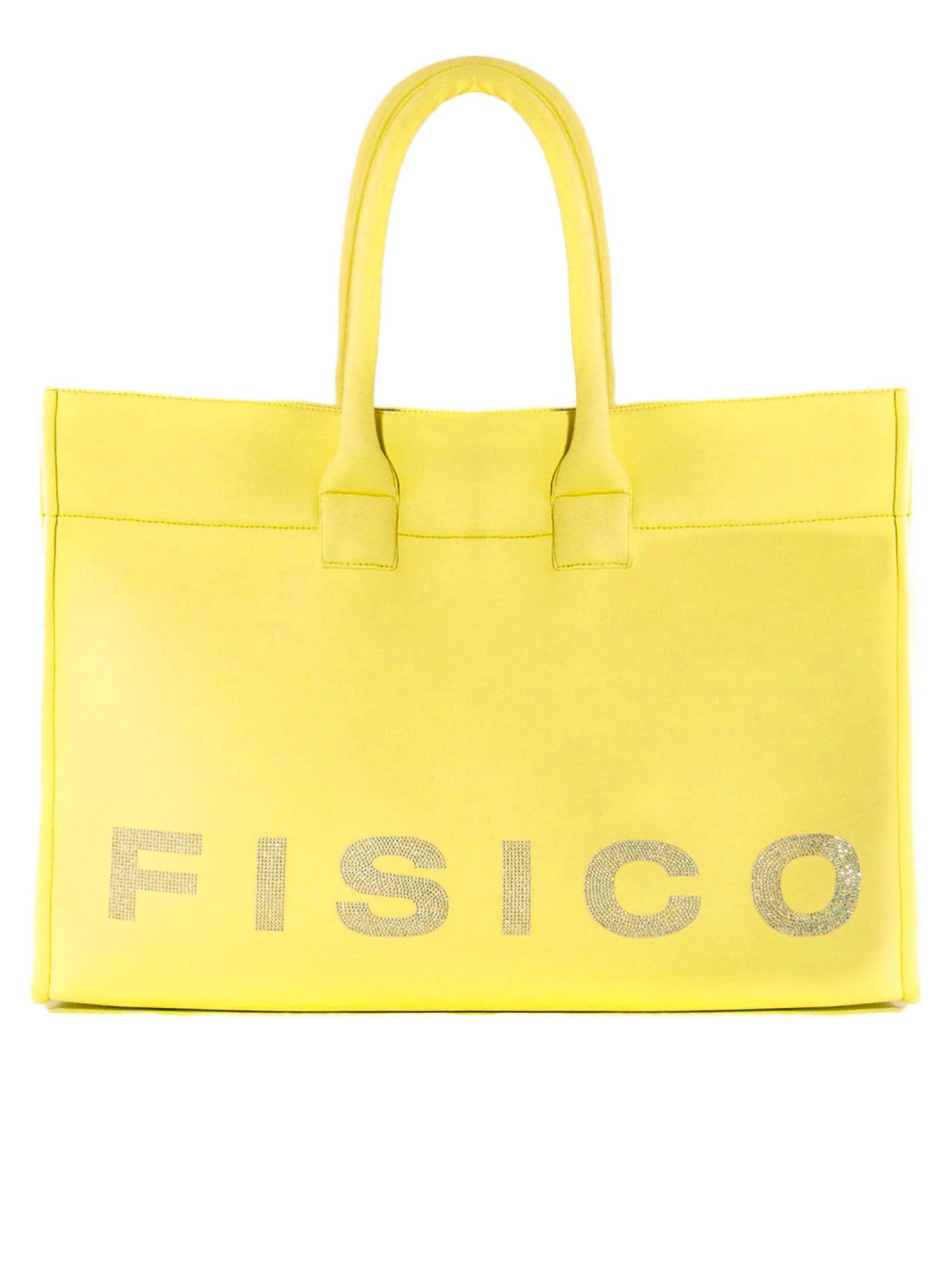 Borsa cedro logo strass - Preludio Moda