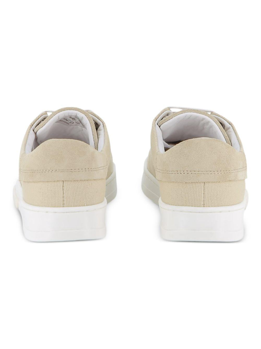 Sneakers in cotone con allacciatura H31071 21G GIVENCHY KIDS