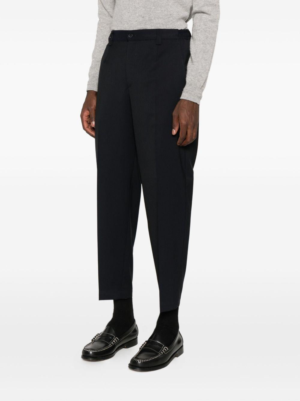 Pantaloni Sartoriali Elasticizzati Blu PORTOFINOS400100 00011 BRIGLIA