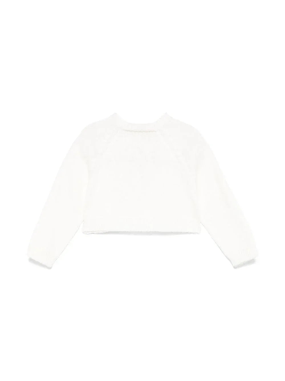 Cardigan panna neonato M con strass - Preludio Moda