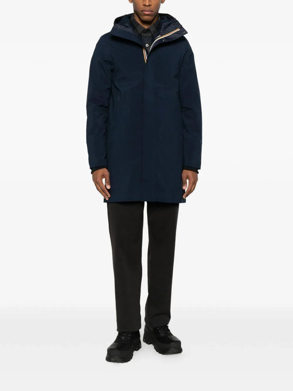 Giubbino Thomas blu con cappuccio - Preludio Moda