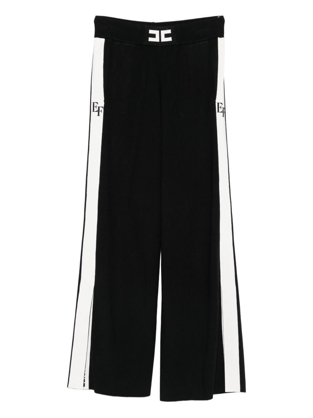 Pantaloni a Taglio Dritto con Vita Elasticizzata KP69S56E2 EF3 ELISABETTA FRANCHI