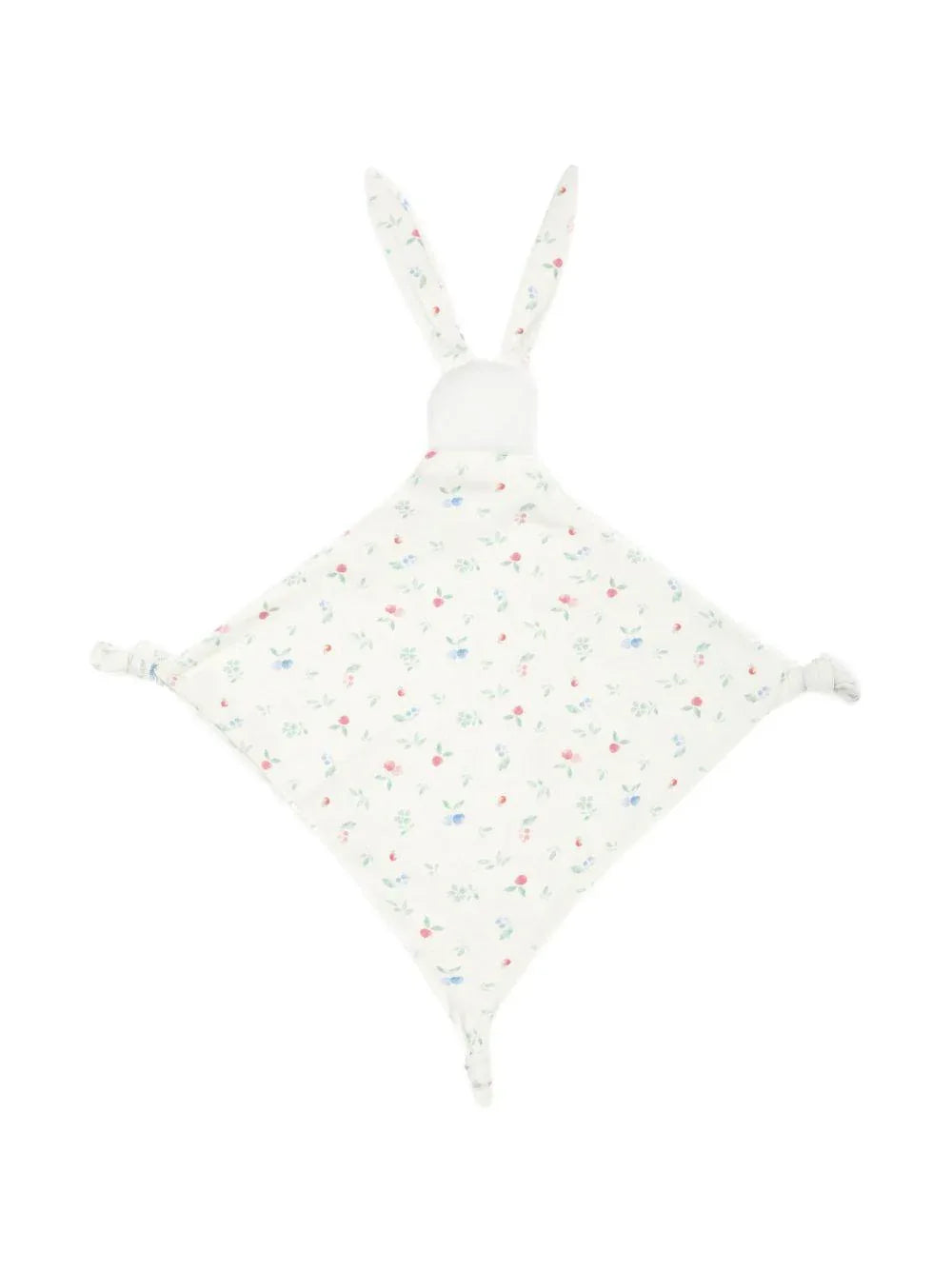 Peluche coniglio con fantasia all-over bianco - Preludio Moda