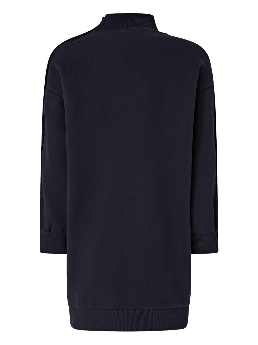 Abito corto con collo alto e logo ricamato 105610A2TC G82 PINKO