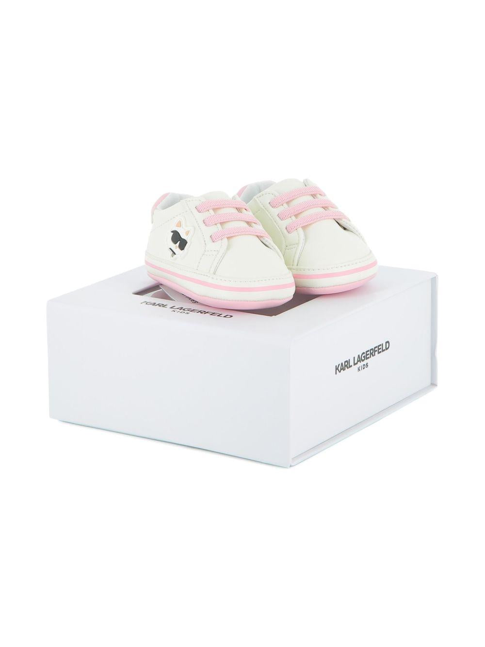 Sneakers con Dettaglio Gatto Z30993 10P KARL LAGERFELD KIDS