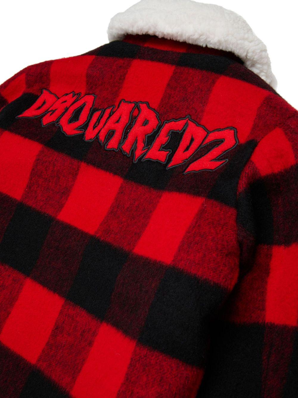 Giacca con Logo DQ3050D0AE9 DQ423 DSQUARED KIDS