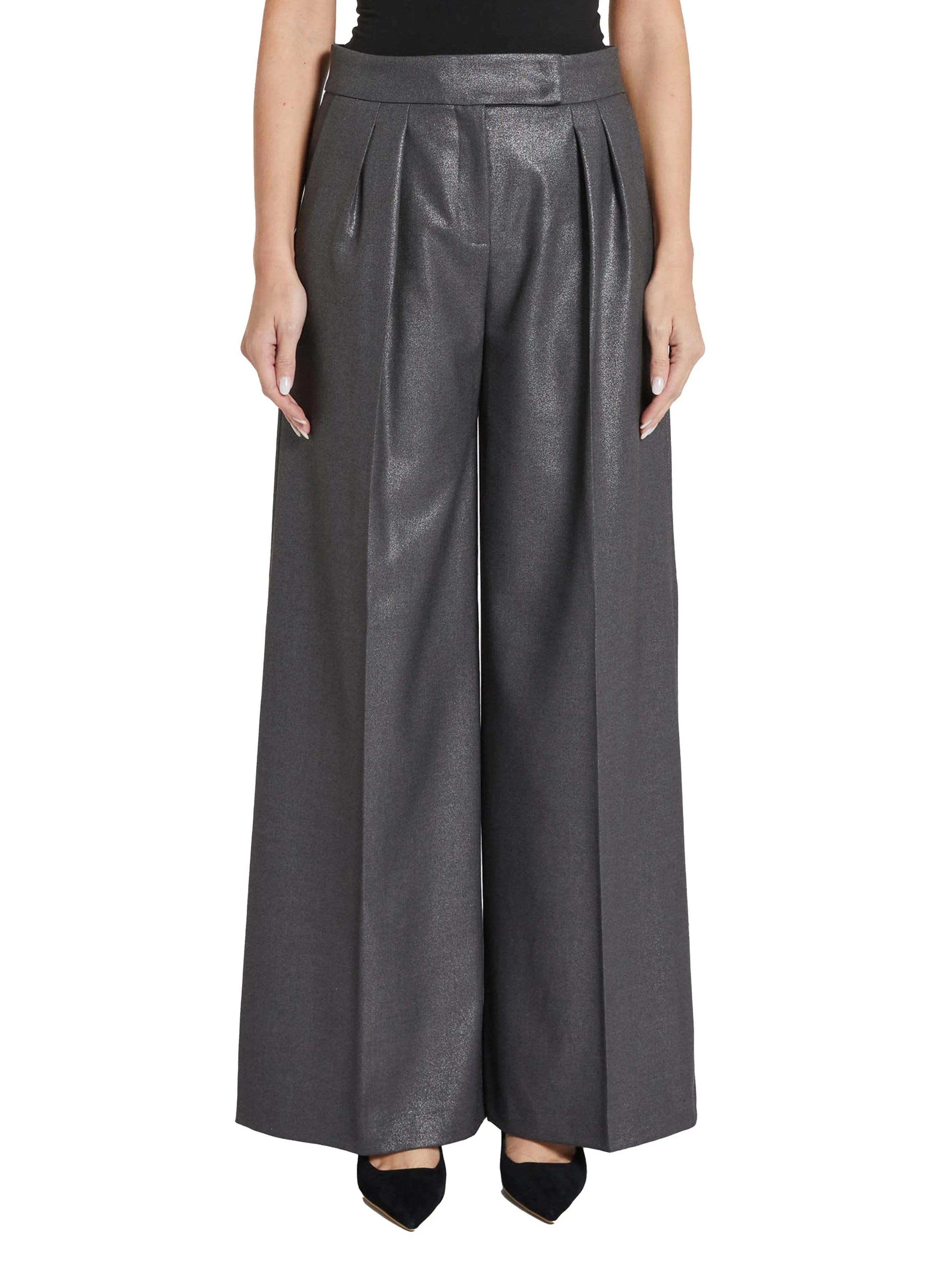 Pantalone Bikini grigio laminato - Preludio Moda